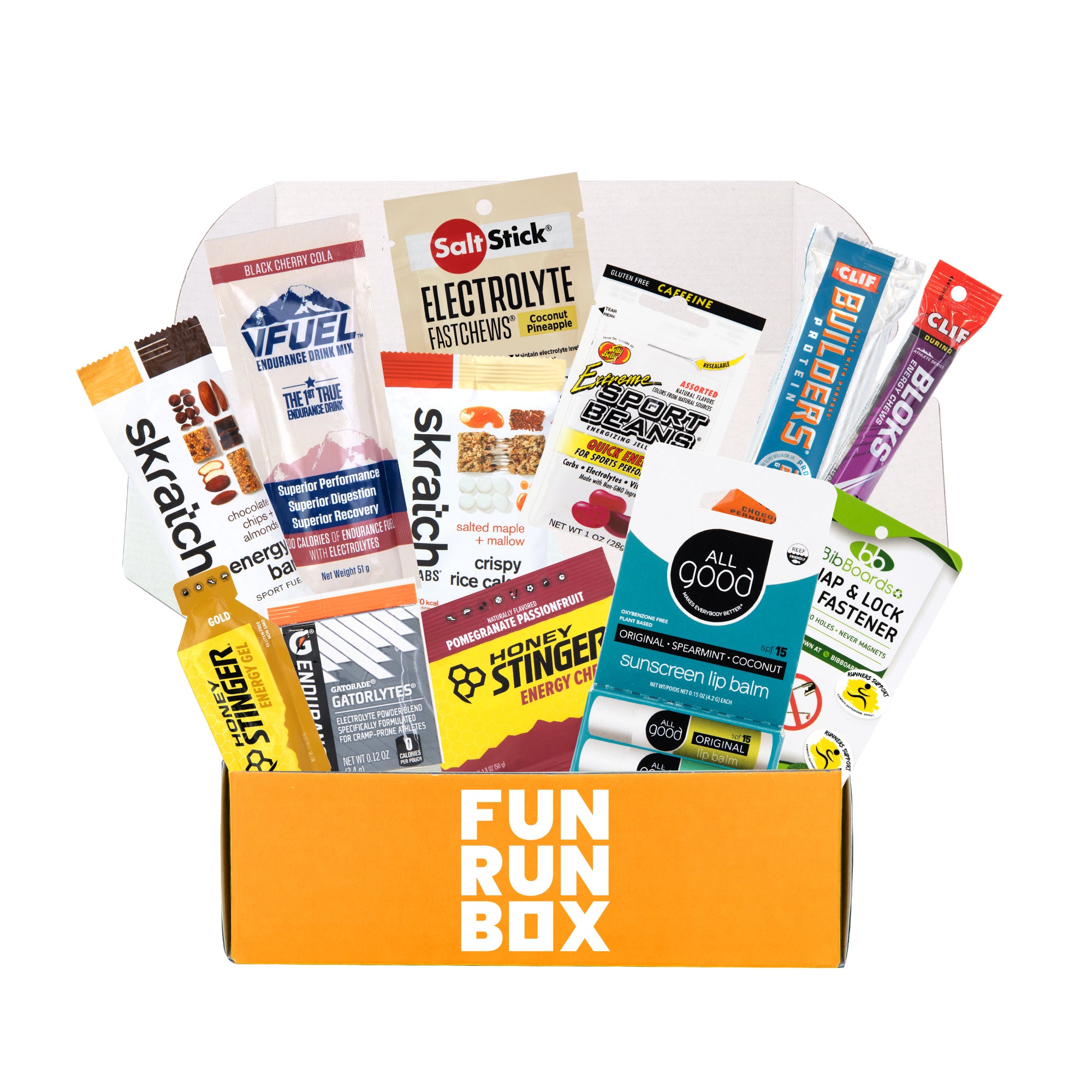 FunRunBox | Mystery Box of Running Accessories | Nutrition | Hydration ...