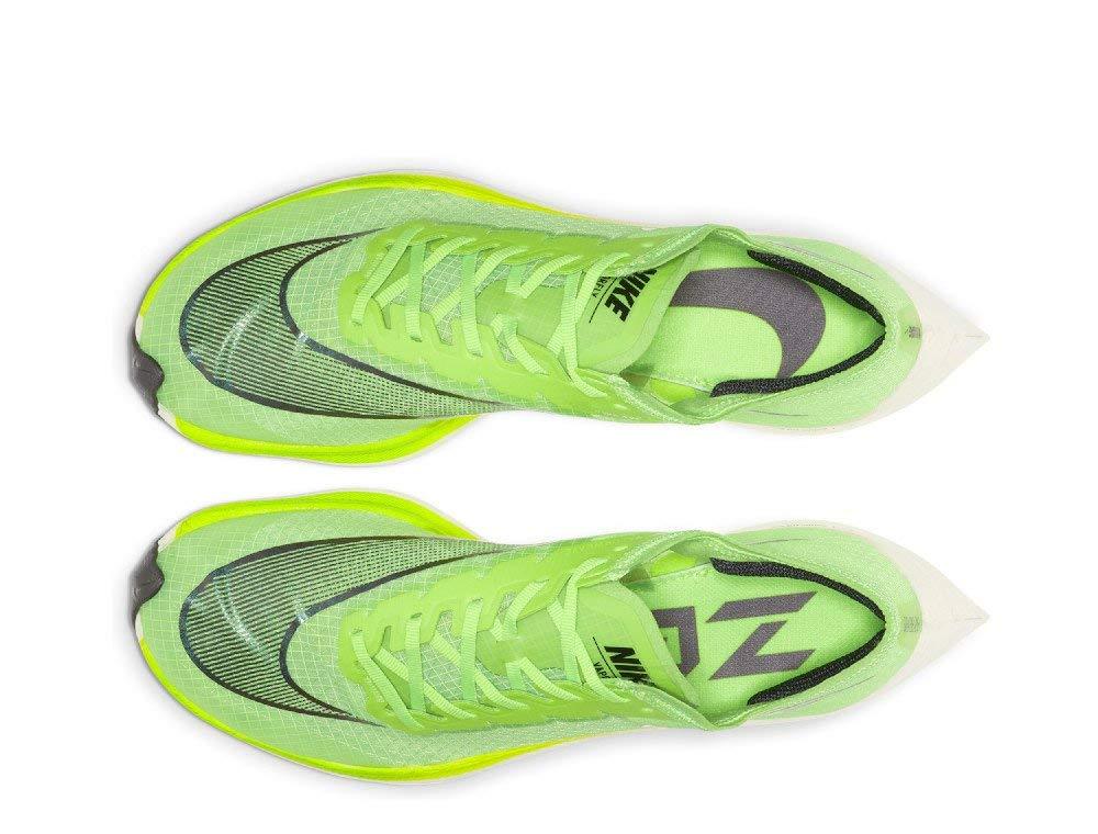 Nike ZoomX Vaporfly Next% Running Shoes (M4.0/W5.5, Green/Black) - Fun Run Box